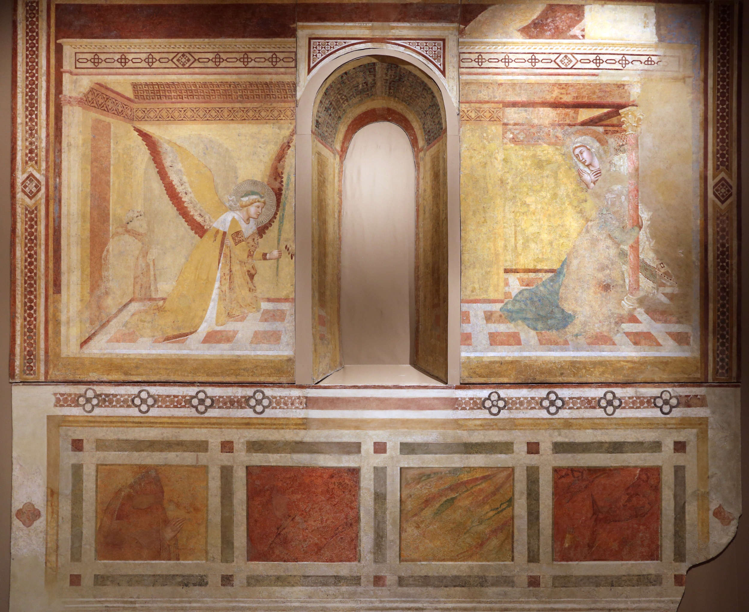 Die Verkündigung von Ambrogio Lorenzetti. Foto: Francesco Bini