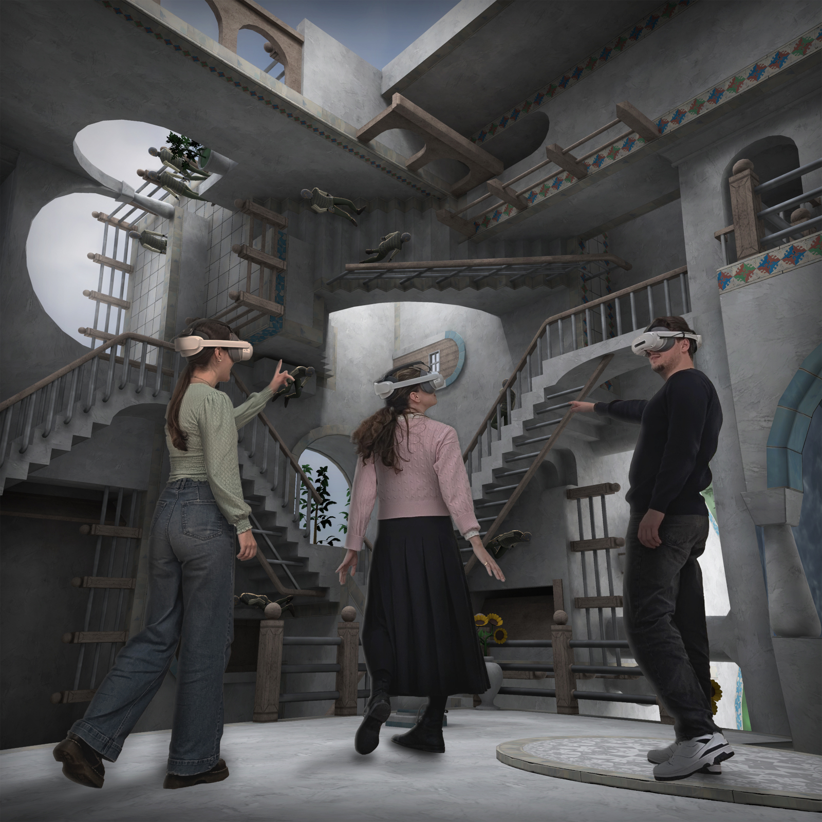 A Padova si può entrare nei mondi impossibili di Escher con la realtà virtuale