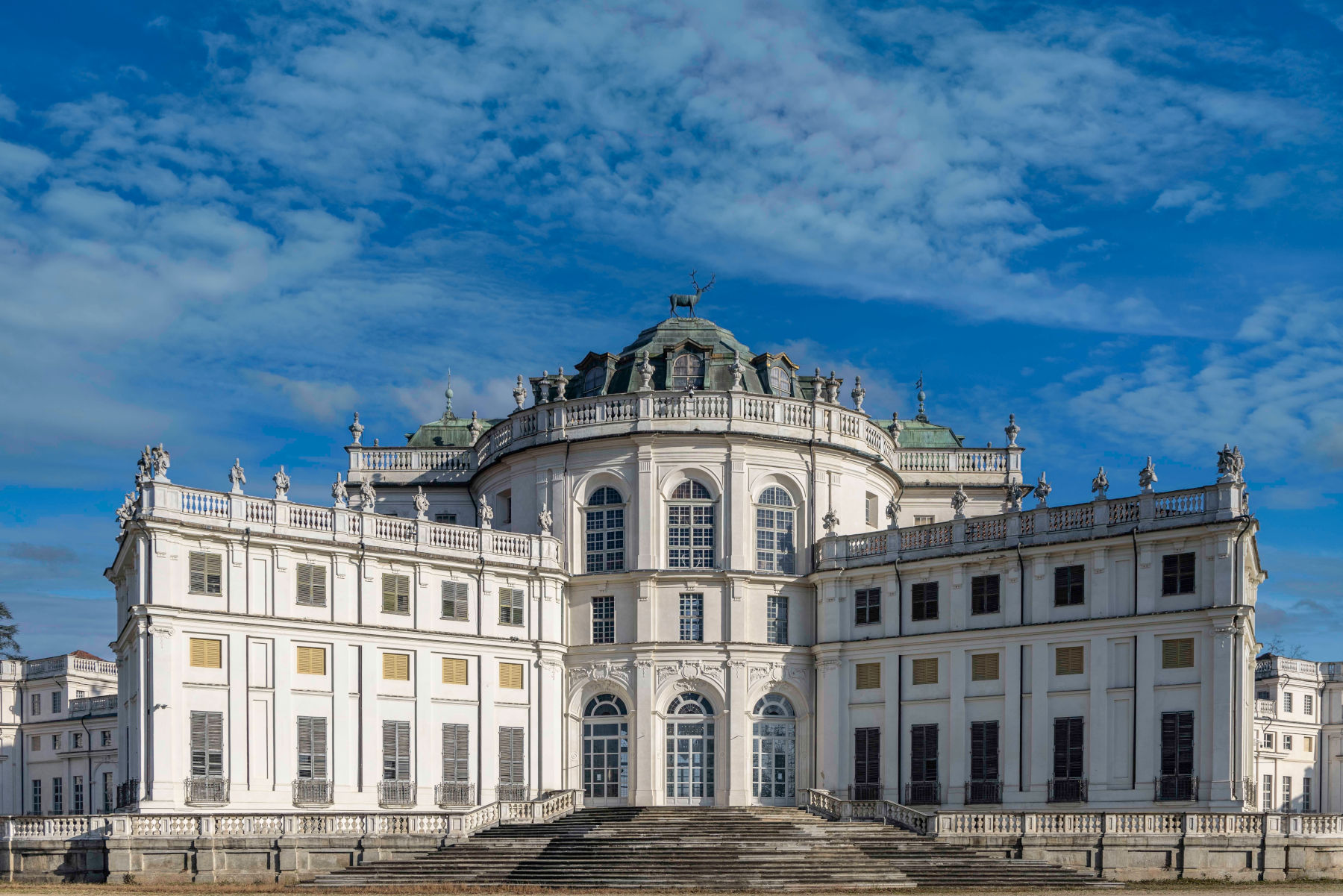 Fachada de la Palazzina di Caccia di Stupinigi. Foto: Dario Fusaro