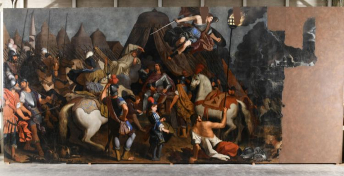 Ferrara, dopo 80 anni torna a San Cristoforo l’Apparizione di San Bruno di Giuseppe Avanzi