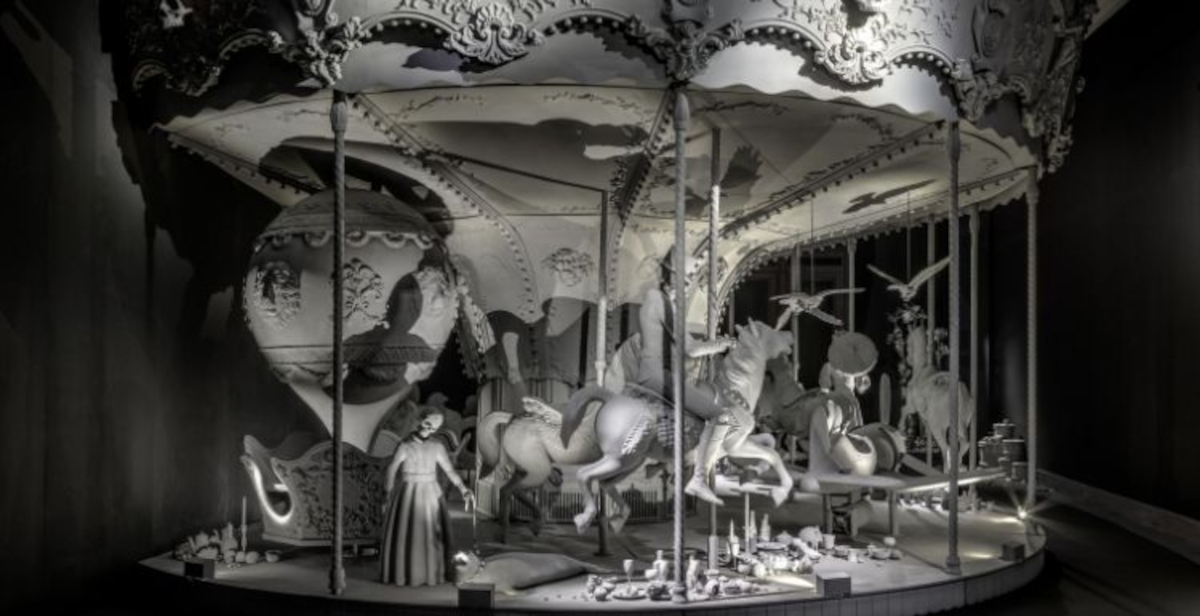 Hans Op de Beeck alla Tenuta Dello Scompiglio di Lucca con Danse Macabre