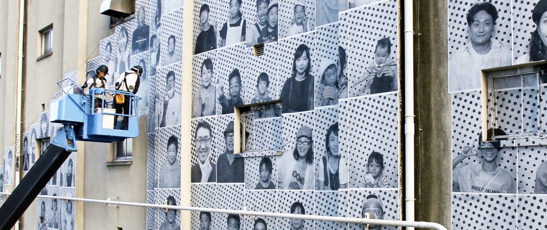 L'Aquila accoglierà una grande opera collettiva di JR