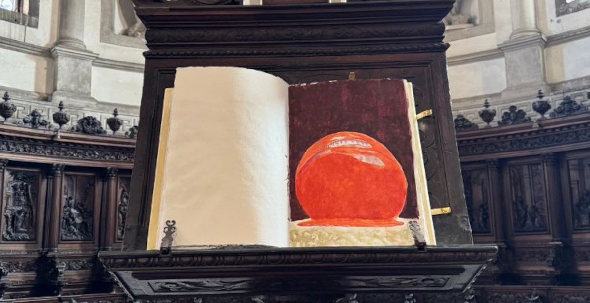 Luc Tuymans realizza un manoscritto miniato per l’Abbazia di San Giorgio Maggiore