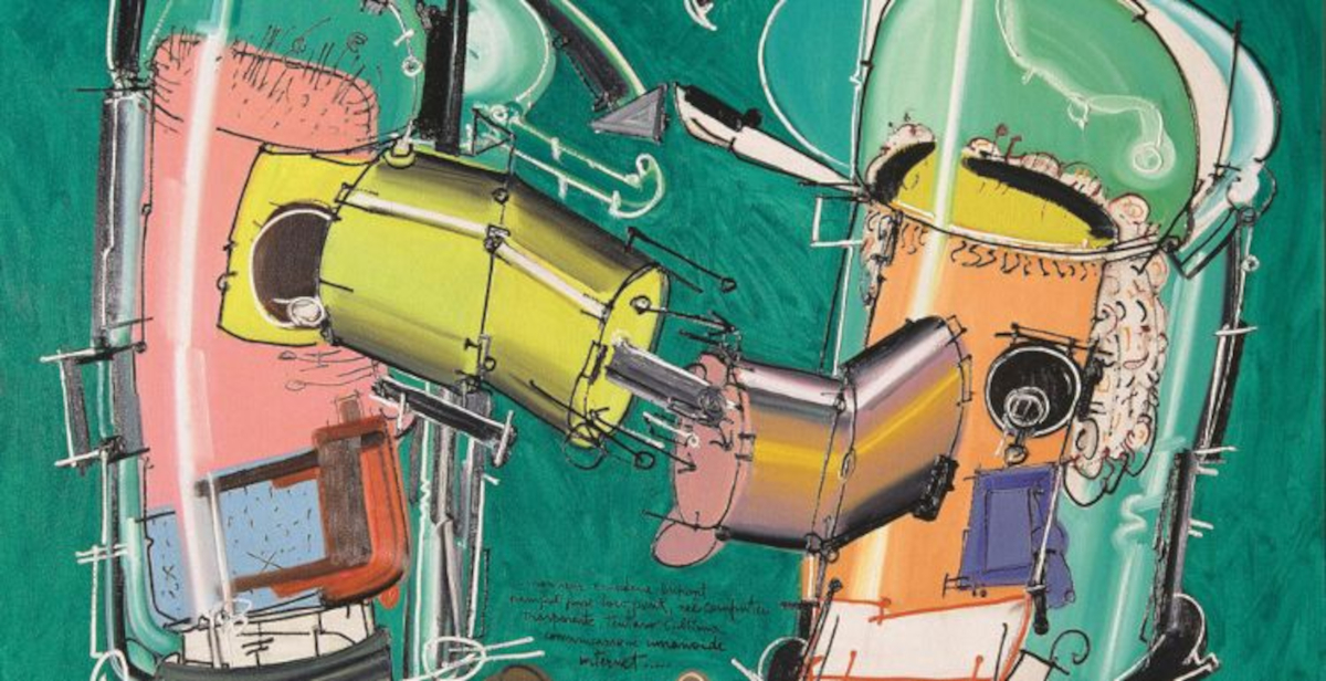 Al MAR di Ravenna una mostra dedicata agli ultimi vent'anni della produzione di Mattia Moreni, con i suoi Umanoidi