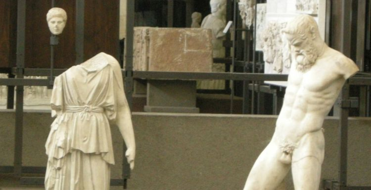 Allagamento ai Musei Vaticani: acqua sulle statue del Gregoriano Profano