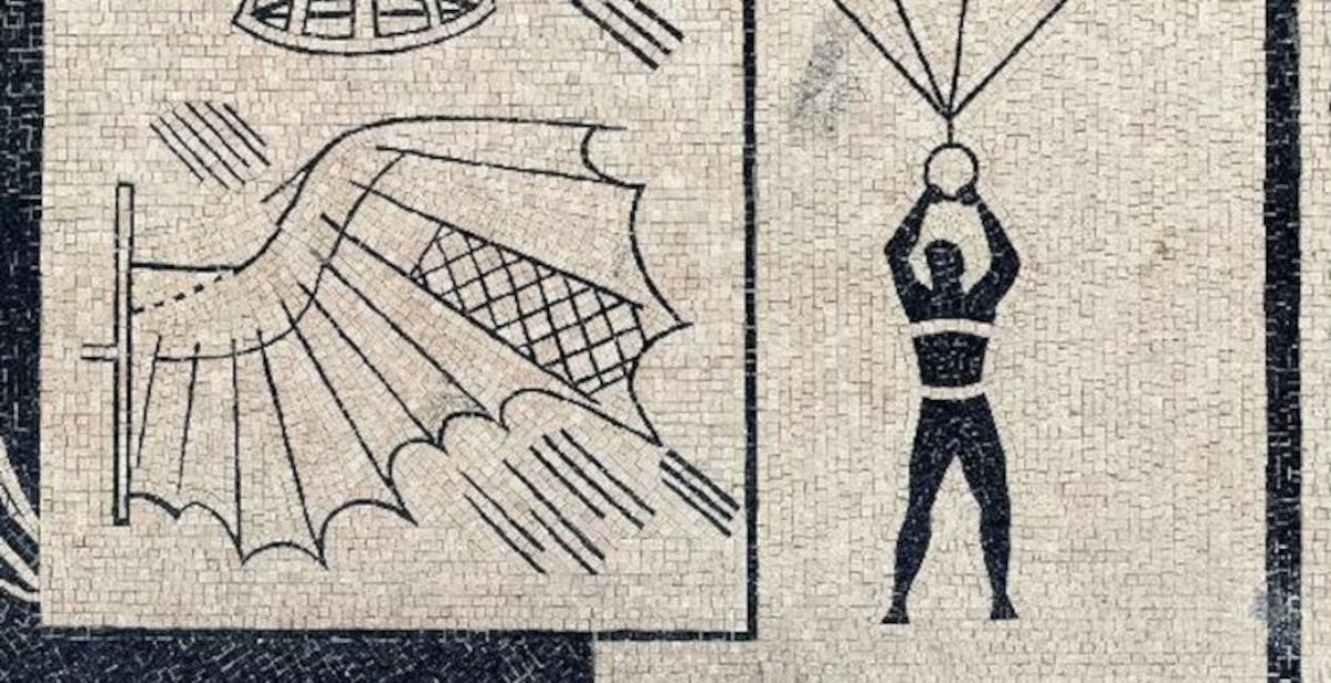 Forlì, aperti al pubblico i “Mosaici del Volo” restaurati nell’ex Collegio Aeronautico