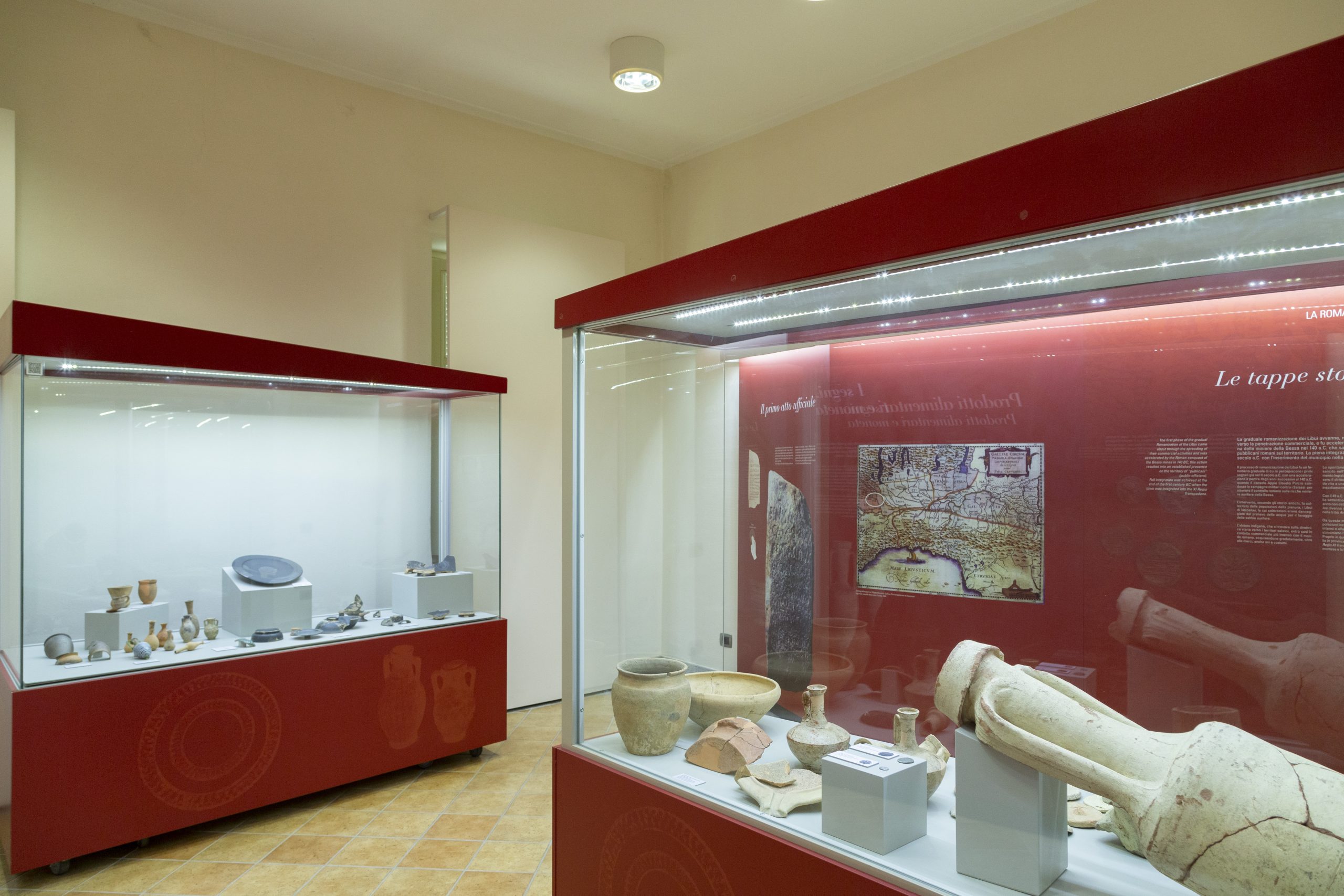Museo Arqueológico Luigi Bruzza. Foto: ATL Terre dell'Alto Piemonte