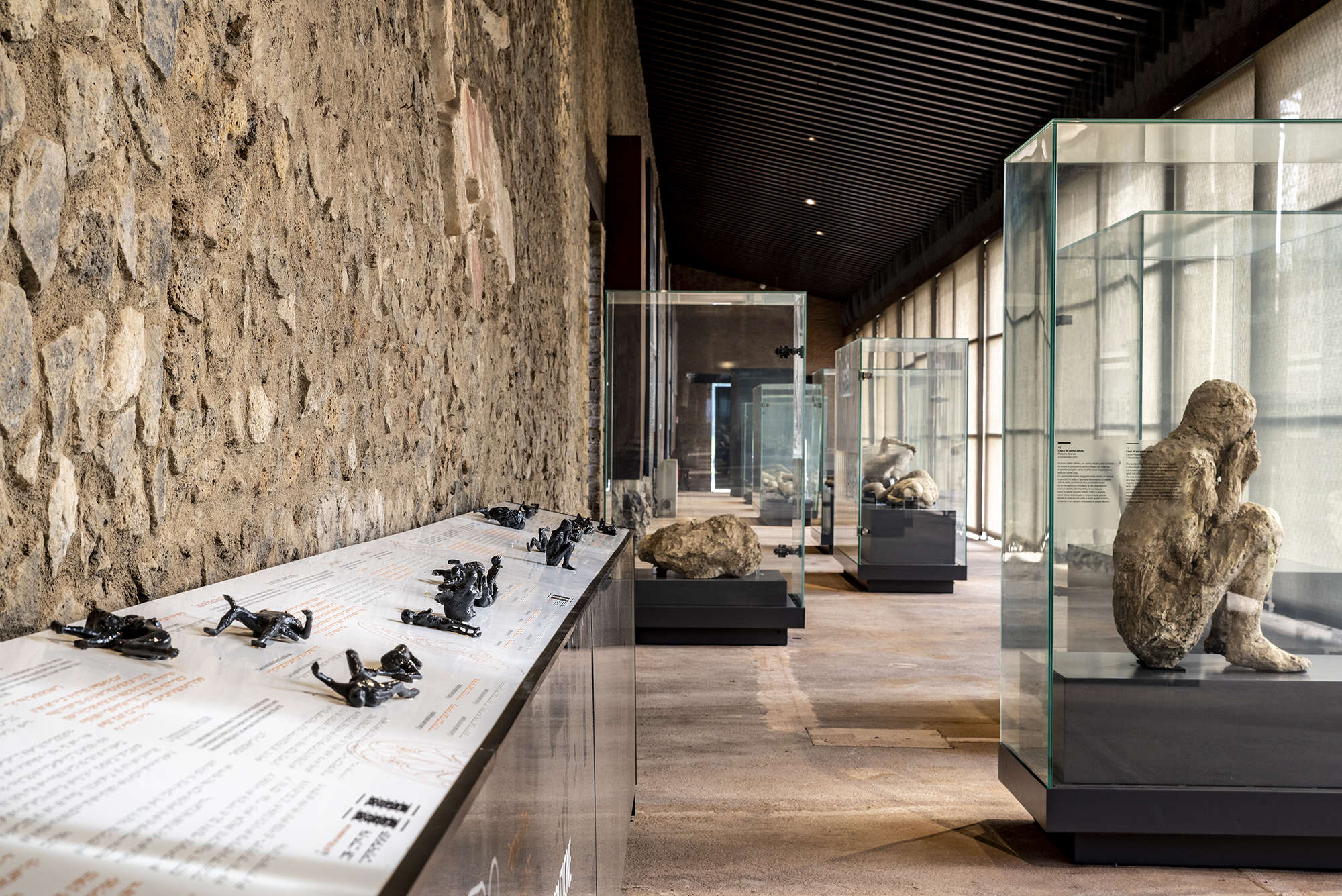 Pompei, un nuovo percorso permanente per i calchi delle vittime dell’eruzione del Vesuvio