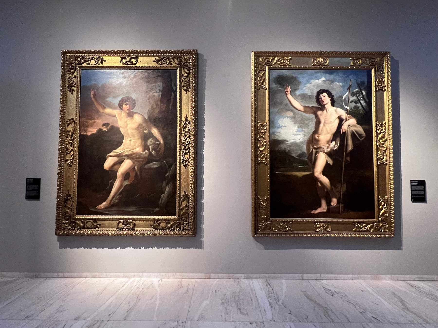 The new exhibition section dedicated to 17th-century Bolognese nude painting.