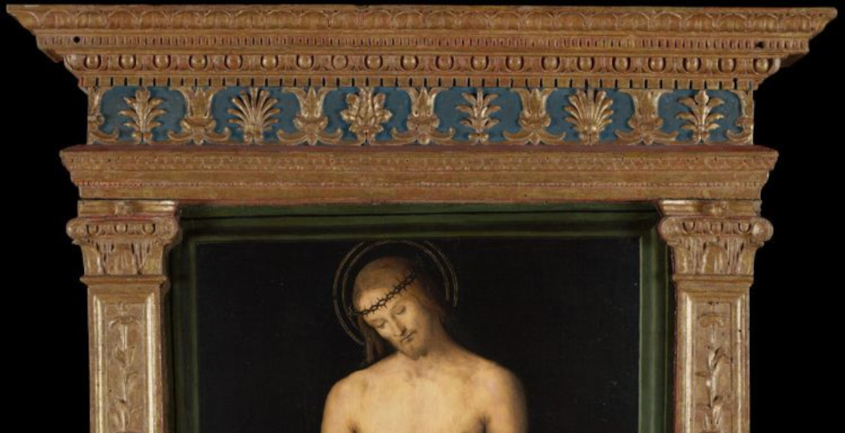 Perugino a New York: la cimasa della Pala dei Decemviri in mostra alla Morgan Library