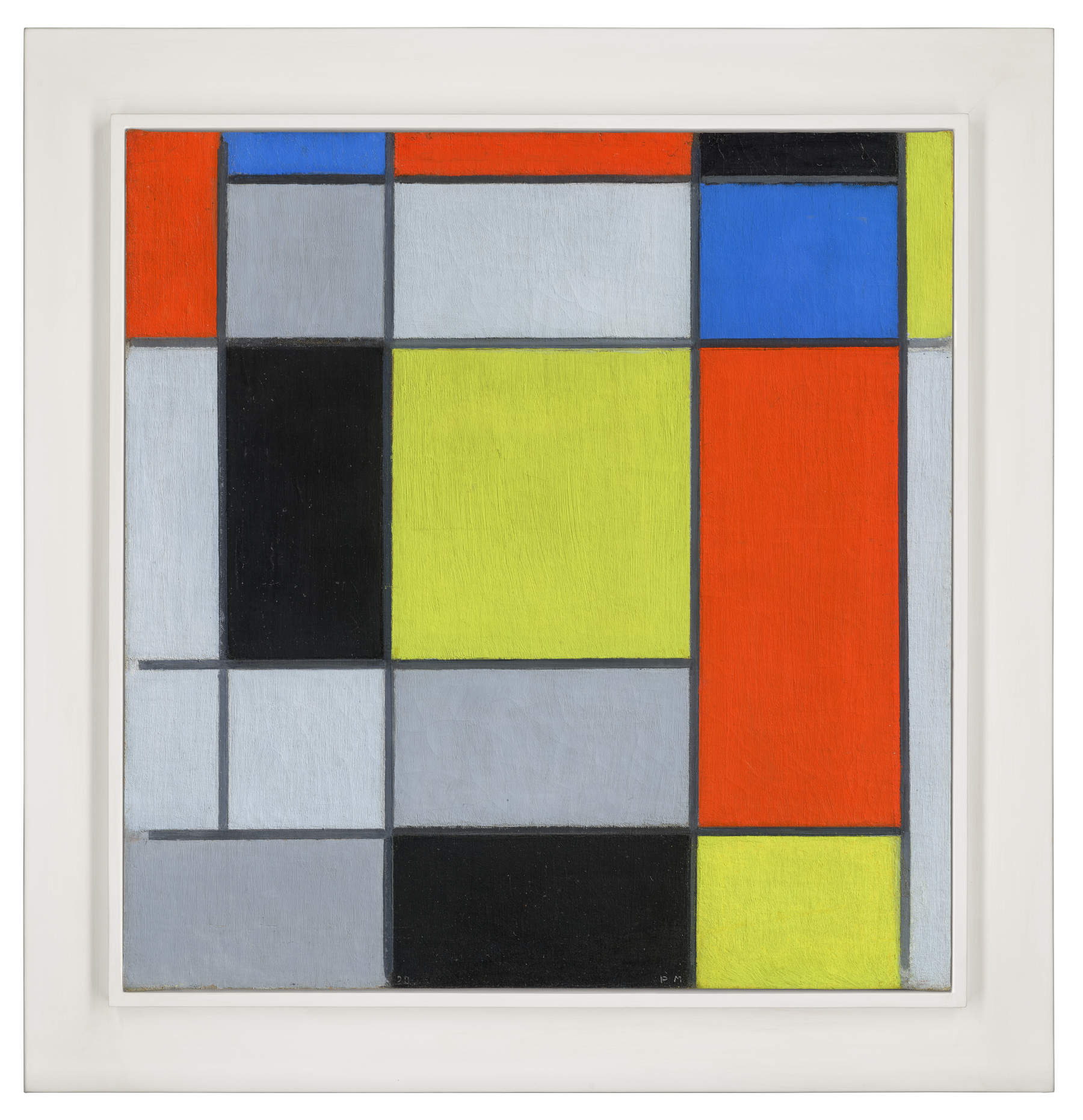 Piet Mondrian, „Composition III“ (1920). Schätzpreis: 20–30 Millionen Pfund (ca. 23,3–35 Millionen Euro). Foto: Mit freundlicher Genehmigung von Christie&rsquo;s