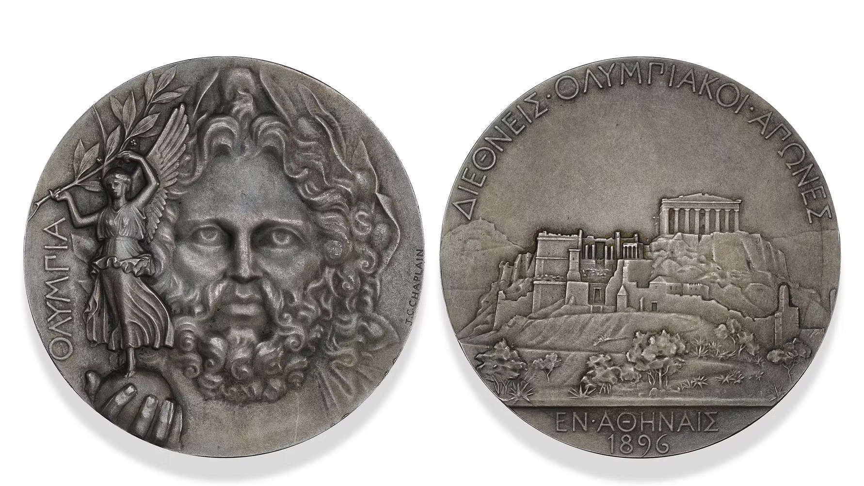 Venduta a 120mila euro la prima medaglia olimpica del 1896