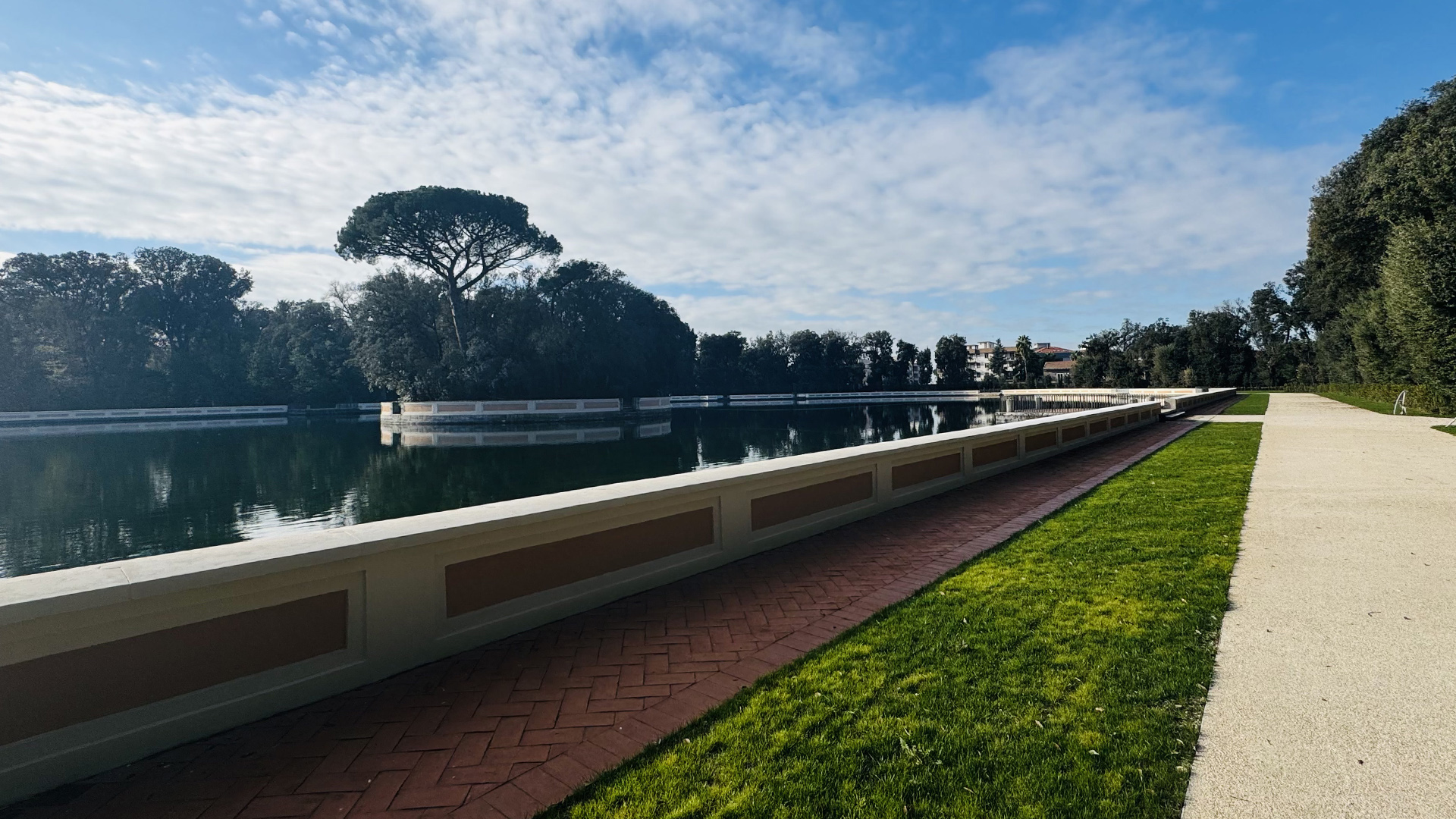 La Reggia di Caserta riapre dopo anni la sua Peschiera grande restaurata