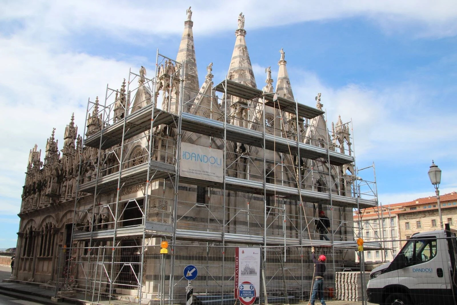 Pisa, la Chiesa di Santa Maria della Spina sarà interamente restaurata: già partiti i lavori