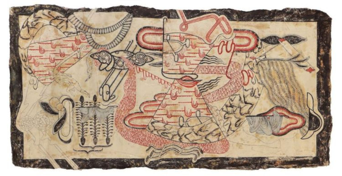 Simone Pellegrini in mostra a New York: i disegni come mappe dell’immaginazione