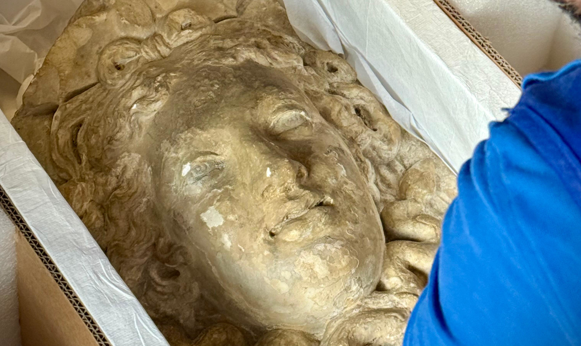 La Testa di Medusa di Bagno a Ripoli sarà restaurata. Originariamente era parte della Fonte della Fata Morgana