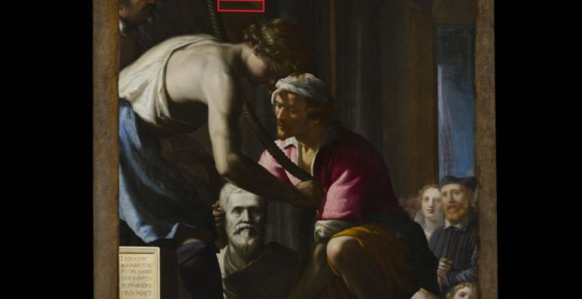 Firenze, il restauro del dipinto di Tiberio Titi riporta alla luce progetto celebrativo su Michelangelo