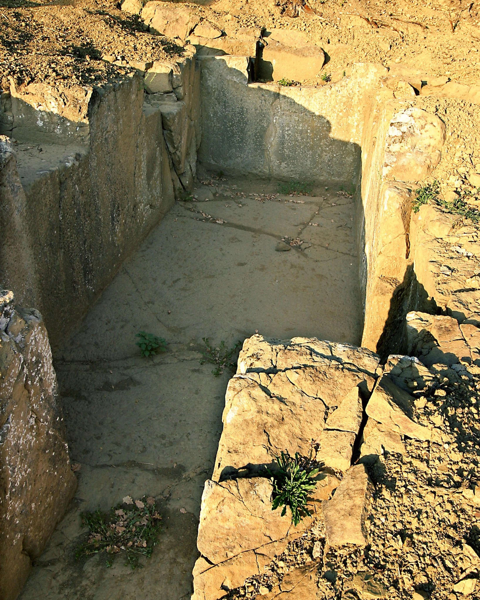 Tombe de Mezzavia. Photo : MAEC Cortona