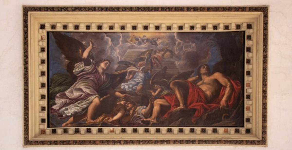 Venezia, terminato il restauro del Sogno di Giacobbe di Lefèvre in San Giorgio Maggiore