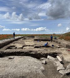 Das Herz der antiken r&ouml;mischen Stadt Altino (Venedig) ausgegraben, hervorragende Ergebnisse