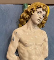 Arezzo, Andrea della Robbia's St. Sebastian restored