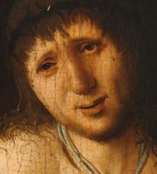 A famous Ecce Homo by Antonello da Messina at auction at Sotheby's: estimate of 15 million