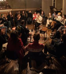 Bologna, here is Martial Artists, the format in which two artists duel with words