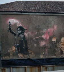 Venecia redescubre a su Banksy: El ni&ntilde;o emigrante restaurado