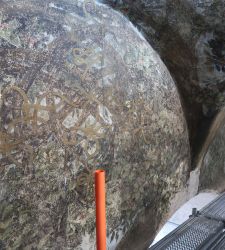 On the scaffolding of the Hall of Axes: Leonardo da Vinci's building site opens to the public