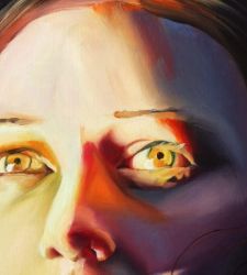 Chiara Calore brings to Bagnacavallo a style of painting rooted in the memory of the gaze