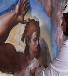 On the scaffolding of Michelangelo's Last Judgment: how the colors of the masterpiece are reborn