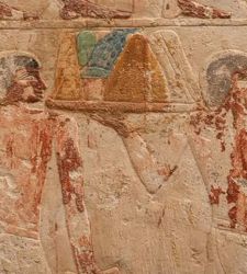 &Auml;gypten: In Saqqara wird ein Grab aus der 5. Dynastie mit noch farbenpr&auml;chtigen Reliefs freigelegt