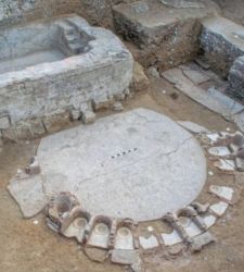 Alexandria, eine r&ouml;mische Villa mit Mosaiken, einem &ouml;ffentlichen Bad und Marmorstatuen, entstand