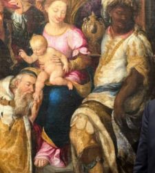 Faith Galicia's Adoration of the Magi exhibited for the first time at Capodimonte