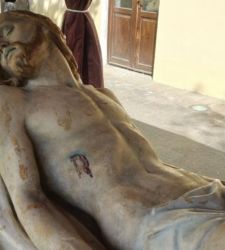 Florence, name of author emerges from 2025 flood-damaged Dead Christ restoration