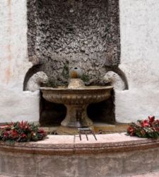 Restoration of the Fountain of Lions at Trento's Buonconsiglio Castle gets underway