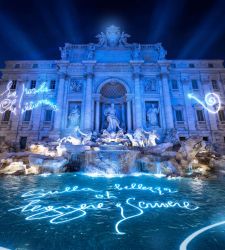Rome: Words by Erri De Luca will be projected onto the Trevi Fountain for one night