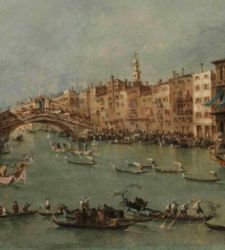Venice, paintings by Francesco Guardi from the Calouste Gulbenkian Museum in Lisbon on display at Ca' Rezzonico