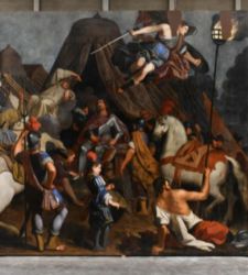 Ferrara, dopo 80 anni torna a San Cristoforo l&rsquo;Apparizione di San Bruno di Giuseppe Avanzi