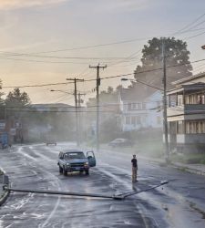 Gregory Crewdson in Reggio Emilia with his photographic trilogy, created over the course of ten years