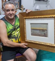 He thought he'd found a discarded painting with a beautiful frame: it was a Sorolla worth 150,000 euros
