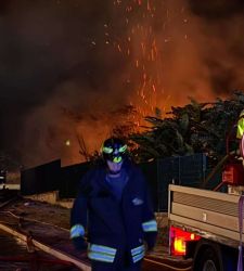 Fire Breaks Out During Fireworks Display; Flames Threaten the Aragonese Castle in Ortona