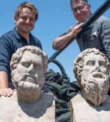 Israel: Two 1,700-year-old Roman marble statues discovered near Binyamina