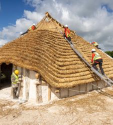 Stonehenge, ricostruito con accuratezza archeologica un grande edificio neolitico di 4.500 anni fa