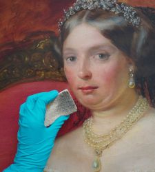 Parma, Giulio Carlini's Luisa Maria di Berry returns on display at the National Gallery after restoration