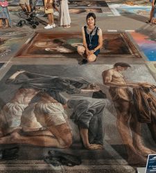 Giulia Monzani from Grazie di Curtatone (Mantua) does it again and triumphs once more at the Madonnari