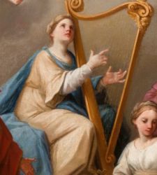 Secret Franceschini: in Bologna, the unreleased model of Santa Cecilia in glory