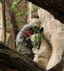 Mexico, new cave paintings from prehistory to 1521 AD discovered during work on Mexico-Quer&eacute;taro train