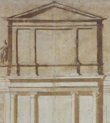 Michelangelo's first design for San Lorenzo will be put on display and then undergo restoration