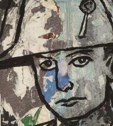 An exhibition in Catanzaro pays tribute to Mimmo Rotella with his self-portraits 20 years after his death 